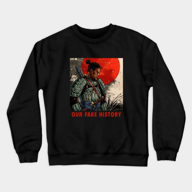 Yasuke T-Shirt Crewneck Sweatshirt by Our Fake History